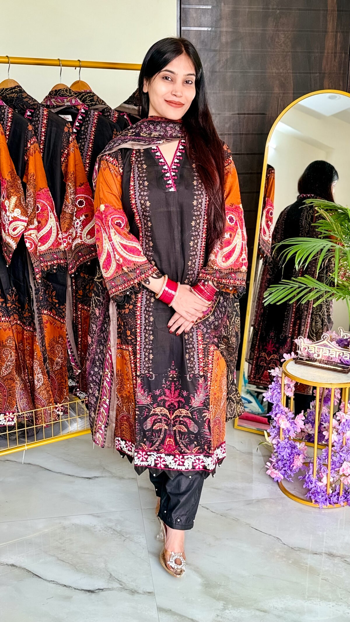 shama Pakistani Lawn Suit